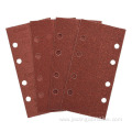 abrasive discs 70*198mm square sanding disc 8 holes